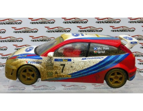 FORD FOCUS Nº7 BARRO KIT RALLY TECNITOYS