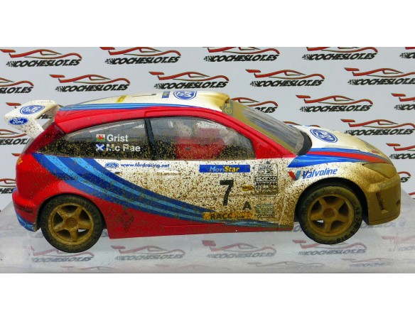 FORD FOCUS Nº7 BARRO KIT RALLY TECNITOYS