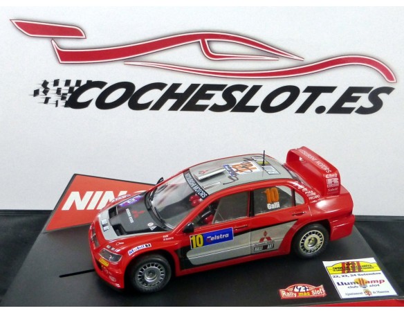 MITSUBISHI LANCER RALLY MANRESA 2006 FIRMADO POR MARC COMA SOLO 120 U. NINCO