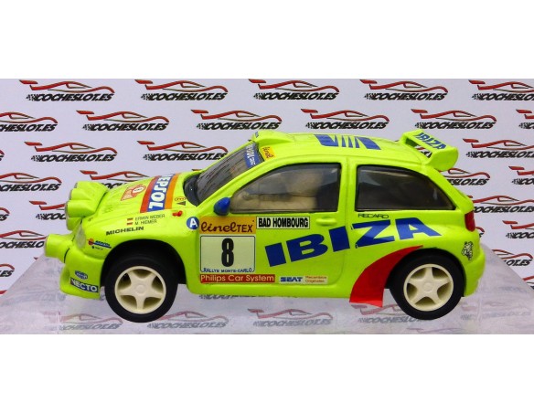 SEAT IBIZA KIT CAR Nº8 E.Webber RESINA TEAM SLOT