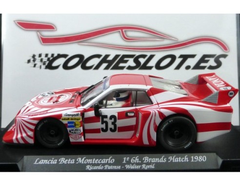 LANCIA BETA MONTECARLO BRANS HATCH 1980	ROJO Nº 53 REF.GB32 FLY