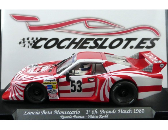 LANCIA BETA MONTECARLO BRANS HATCH 1980	ROJO Nº 53 REF.GB32 FLY