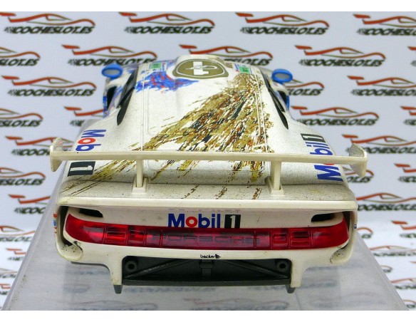 PORSCHE 911 GT1 MOBIL1 Nº25 EFECTO FIN DE CARRERA TECNITOYS
