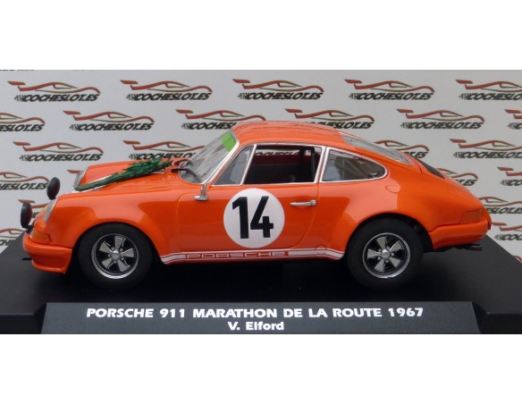 PORSCHE 911 VIC ELFORD MARATHON DE LA ROUTE 1967 4º ANIVERSARIO REF.E2056 FLY