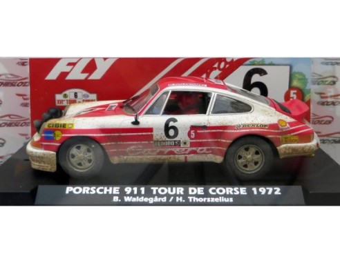PORSCHE 911 TOUR DE COURSE 1972 EFECTO BARRO REF. E2037 FLY