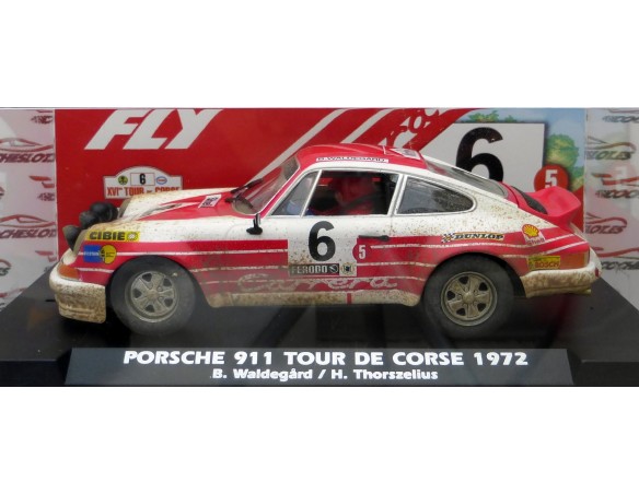 PORSCHE 911 TOUR DE COURSE 1972 EFECTO BARRO REF. E2037 FLY