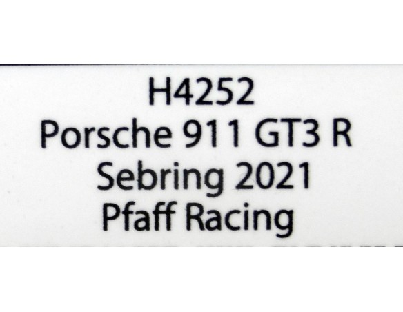PORSCHE 911 GT3 R SEBRING 2021 REF. H4252 SUPERSLOT