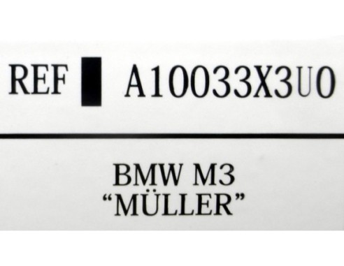 BMW M3 MULLER REF. A10033X3U0 SCX