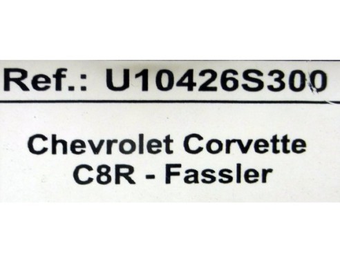 CHEVROLET CORVETTE C8R -FASSLER REF.U10426S300 SCX