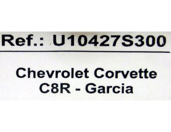 CHEVROLET CORVETTE C8R - GARCIA REF.U10427S300 SCX