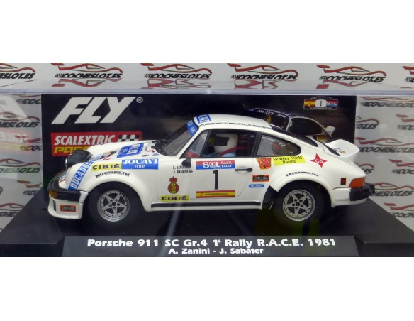 PORSCHE 911 SC Gr.4 1ºRALLY R.A.C.E. 1981 REF.E2034 FLY