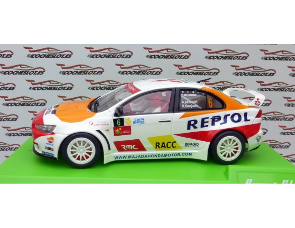 MITSUBISHI EVO X RALLY LA NUCIA ALBERTO MONARRI REF.50808 AVANT SLOT