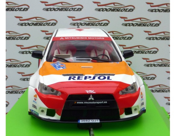 MITSUBISHI EVO X RALLY LA NUCIA ALBERTO MONARRI REF.50808 AVANT SLOT