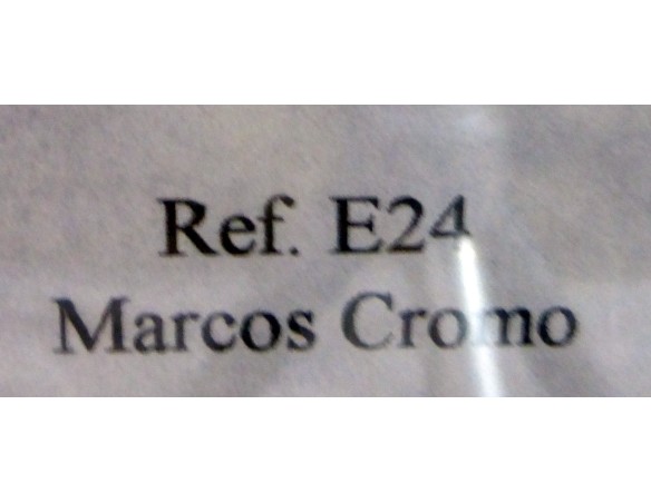 MARCOS 600 EDICION ESPECIAL ESPAÑA CROMO BRILLO REF.E24 FLY
