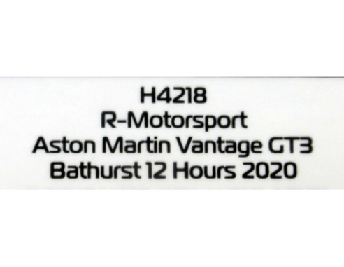 ASTON MARTIN VANTAGE GT3 BATHURST 12H 2020 R-MOTORSPORT REF.H4218 SUPERSLOT