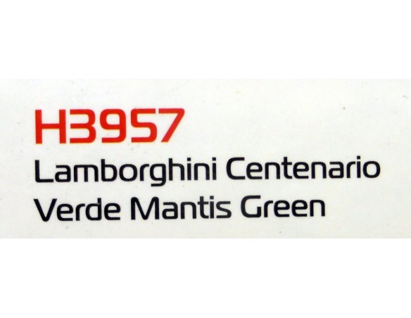LAMBORGHINI CENTENARIO VERDE MANTIS GREEN REF.H3957 SUPERSLOT