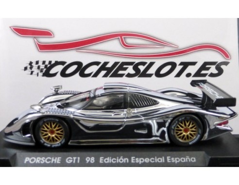 PORSCHE GTI 98 EDICION ESPECIAL ESPAÑA CROMO BRILLO REF.E73 FLY