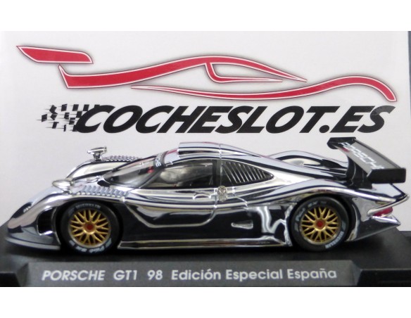 PORSCHE GTI 98 EDICION ESPECIAL ESPAÑA CROMO BRILLO REF.E73 FLY