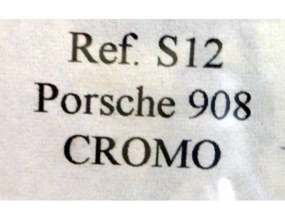 PORSCHE 908 1º ANIVERSARIO FLY CLASSIC	CROMO BRILLO REF.S12 FLY