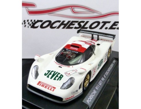 PORSCHE 911 GT1 “Oschersleben 98” Blanco “Jever-Pirelli” - Nº 5 REF.A75 FLY
