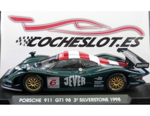 PORSCHE 911 GT1 “Silverston 98” Verde  “Jever-Pirelli” - Nº 6 REF.A74 FLY