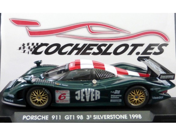 PORSCHE 911 GT1 “Silverston 98” Verde  “Jever-Pirelli” - Nº 6 REF.A74 FLY