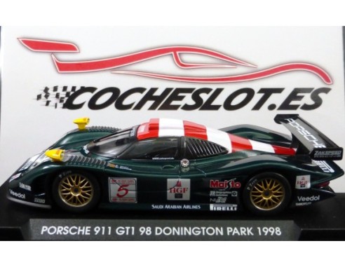 PORSCHE 911 GT1 99 “Donington 98” Verde “Jever” - Nº 5 REF.A76 FLY