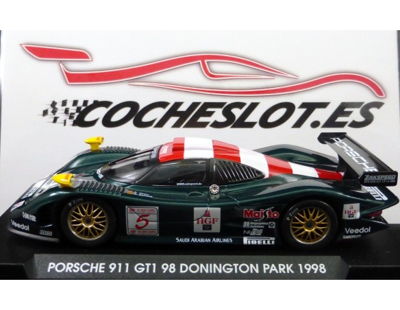PORSCHE 911 GT1 99 “Donington 98” Verde “Jever” - Nº 5 REF.A76 FLY
