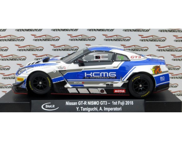 NISSAN GT-R NISMO GT3 Nº18 1st FUJI 2018 REF.CA49b SLOT.IT