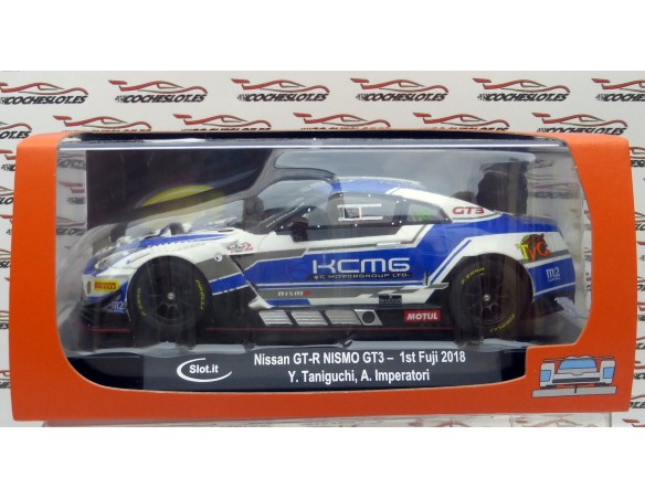 NISSAN GT-R NISMO GT3 Nº18 1st FUJI 2018 REF.CA49b SLOT.IT