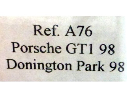 PORSCHE 911 GT1 99 “Donington 98” Verde “Jever” - Nº 5 REF.A76 FLY