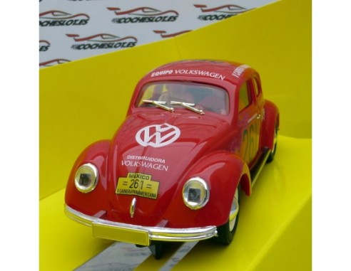 VW BEETLE Nº261 V CARRERA PANAMERICANA MEXICO 1954 REF.PK-HC002 PINK KAR