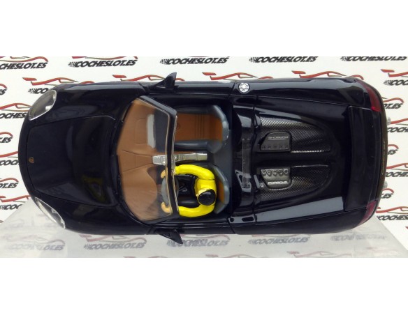 PORSCHE DESCAPOTABLE NEGRO CARRERA