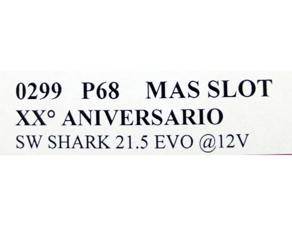 PORSCHE 68 XX ANIVERSARIO MAS SLOT REF.0299 NSR