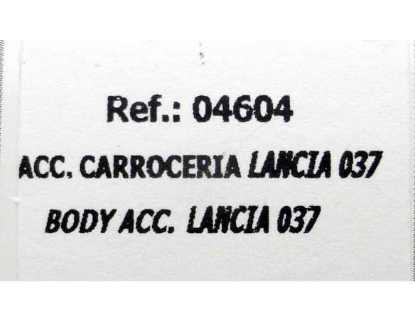 ACCCESORIOS CARROCERIA LANCIA 037 SEVEN UP REF.04604 FLY
