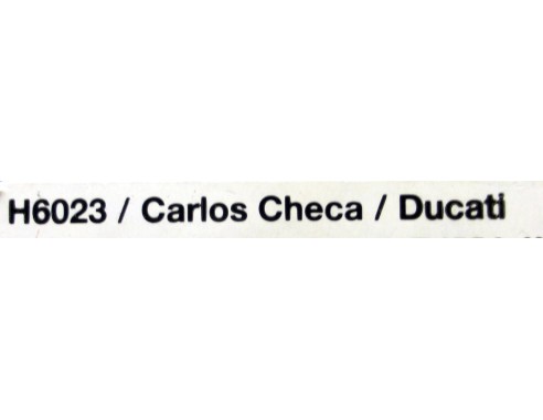 DUCATI CARLOS CHECA REF.H6023 SUPERSLOT