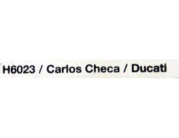 DUCATI CARLOS CHECA REF.H6023 SUPERSLOT