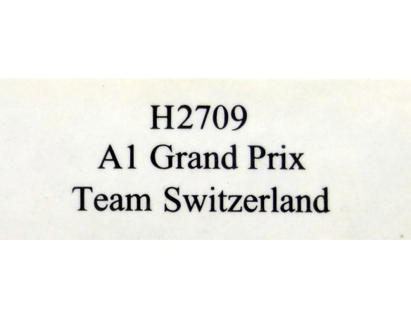 A1 GRAND PRIX TEAM SWITZERLAND REF.H2709 SUPERSLOT