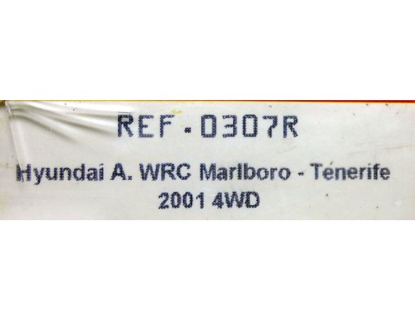 HYUNDAI A WRC MARLBOLRO-TENERIFE 2001 4WD REF.0307R CARTRIX