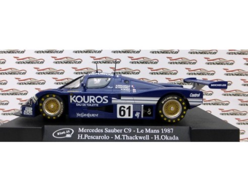 MERCEDES SAUBER C9 LE MANS 1987 REF.SICA06A SLOT.IT