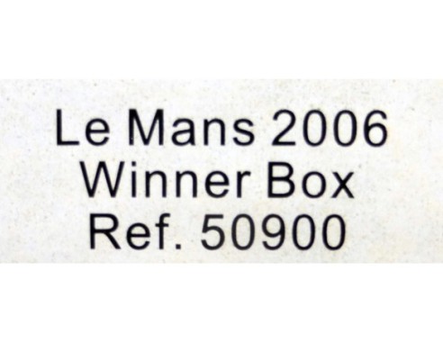 LE MANS 2006 WINNER BOX REF.50900 AVANT SLOT