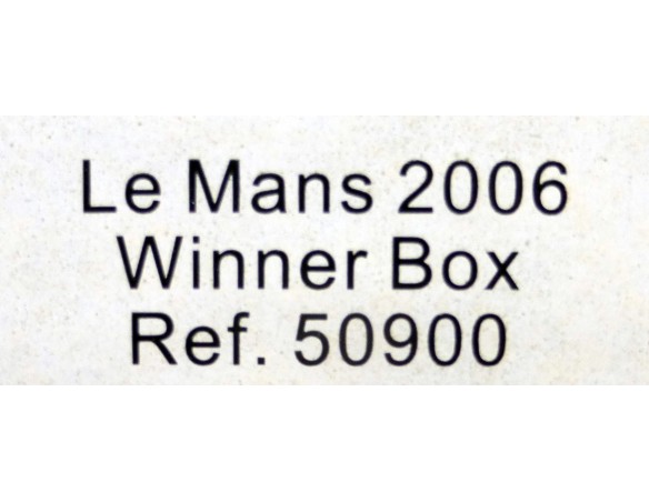 LE MANS 2006 WINNER BOX REF.50900 AVANT SLOT