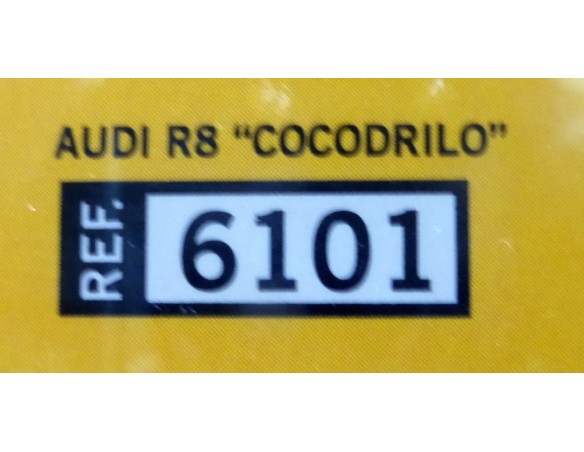 AUDI  R8 COCODRILO REF.6101 TECNITOYS