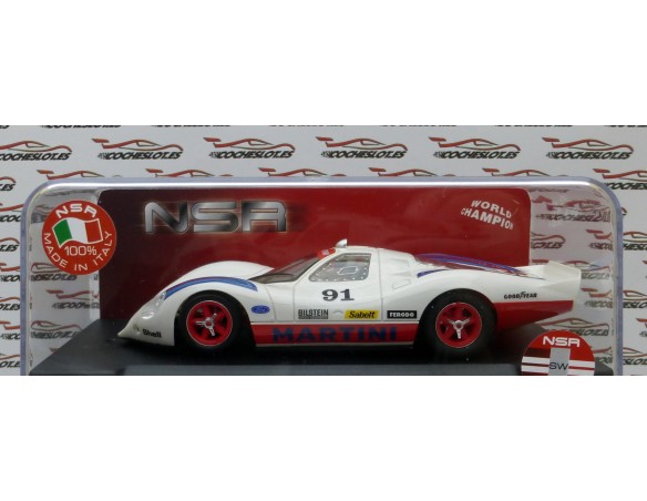 FORD P 68 MARTINI RACING WHITE Nº91 REF.0191 NSR