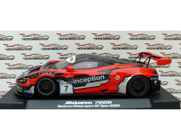 MCLAREN 720 GT3 OPTIMUM MOTORSPORT RED Nº7 GT OPEN 2020 REF.0285 NSR