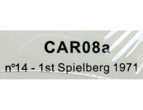 BRM P160 1ST SPIELBERG 1971 Nº14 REF. CAR08a POLICAR