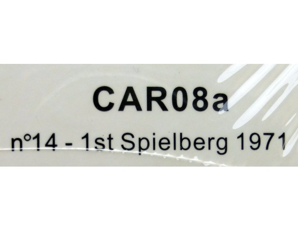 BRM P160 1ST SPIELBERG 1971 Nº14 REF. CAR08a POLICAR
