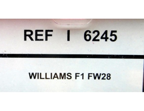 WILLIAMS F1 FW28 REF.6245 TECNITOYS
