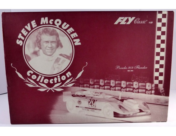 PORSCHE 908 THUNDER STEVE MCQUEEN CAJA ROJA FLY CLASSIC  REF. SM2 FLY