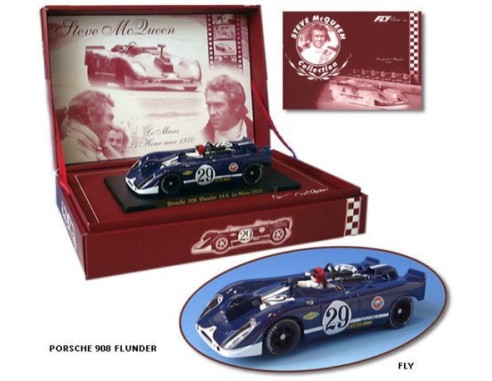 PORSCHE 908 THUNDER STEVE MCQUEEN CAJA ROJA FLY CLASSIC  REF. SM2 FLY